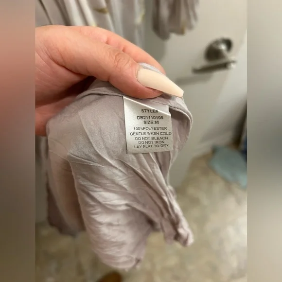 Downeast Gray Maxi Dress - Picture 8 of 11